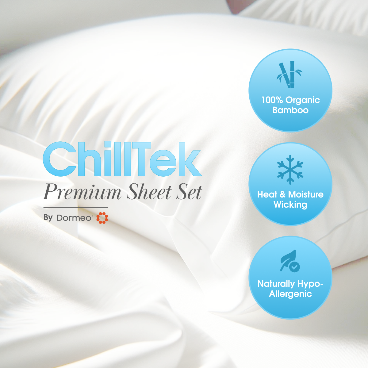 
                  
                    L'ensemble de draps Chilltek Premium
                  
                